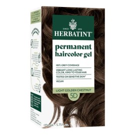 Tinte Para El Cabello Herbatint 5d Light Golden Chestnut 170