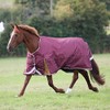 Shires Highlander Plus 100g Turnout Rug - Maroon 5'9" /