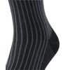 FALKE Men's Oxford Stripe M So Cotton Patterned Socks, Black
