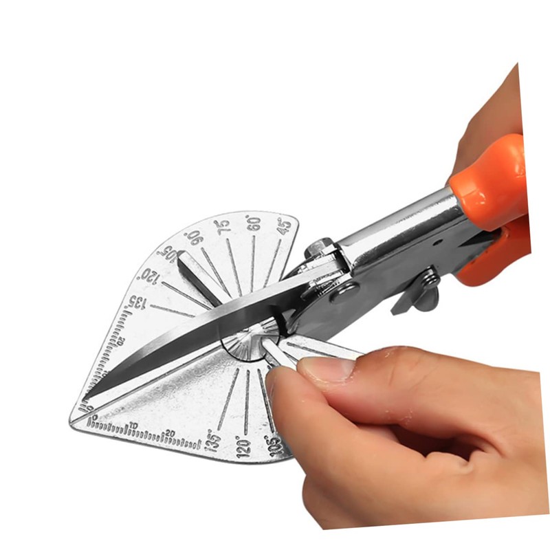 OSALADI Multi-functional Trunking Shear U-shaped Miter Cutter for Trim Angle