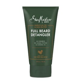 SheaMoisture Beard Conditioner, Full Beard Detangler for Full Beards, Maracuja Oil and Shea Butter, Paraben Free, 4 oz