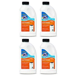 OUT Filter Mate Water Softener Cleaner and Salt Booster Powder, 24 oz Bottle 4-Pack