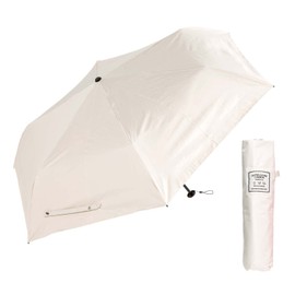 Waterfront CSFA-3F53-UH-BE Folding Umbrella, Parasol, Rain Umbrella, Ultra Light Carbon (Medium Surface Color Coating), Beige, 20.9 inches (53 cm), Lightweight, UV Protection, 99.9%