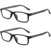 RaoOG Reading Glasses for Men/Women with Spring hinges 1.50 Lightweight