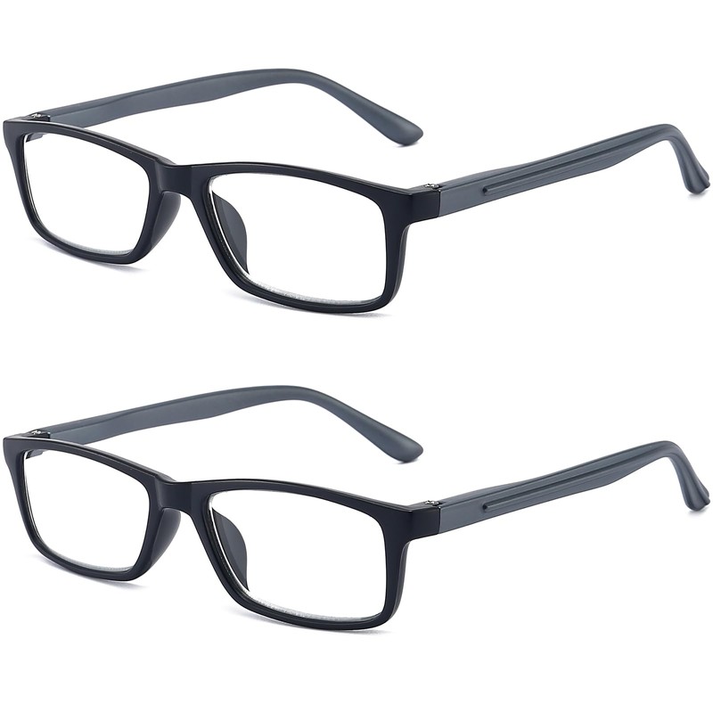 RaoOG Reading Glasses for Men/Women with Spring hinges 1.50 Lightweight
