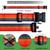 2 PCS Luggage Strap 78" x 2" Suitcase Belts Wide