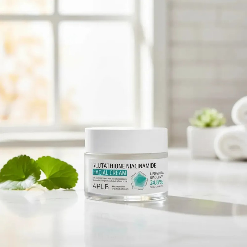 Aplb - Glutathione Niacinamide Facial Cream Momento De Aplicación Día