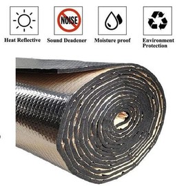 36SQFT Sound Deadener Heat Shield Insulation Mat Car Firewall Hood Engine Bay