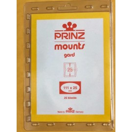 PRINZ STAMP MOUNTS 111/25
