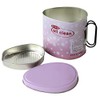 竹原製缶(TAKECAN) オイルポット ピンク 15.5X11.5X13.5cm コスメイト オイルポット1.0L MP