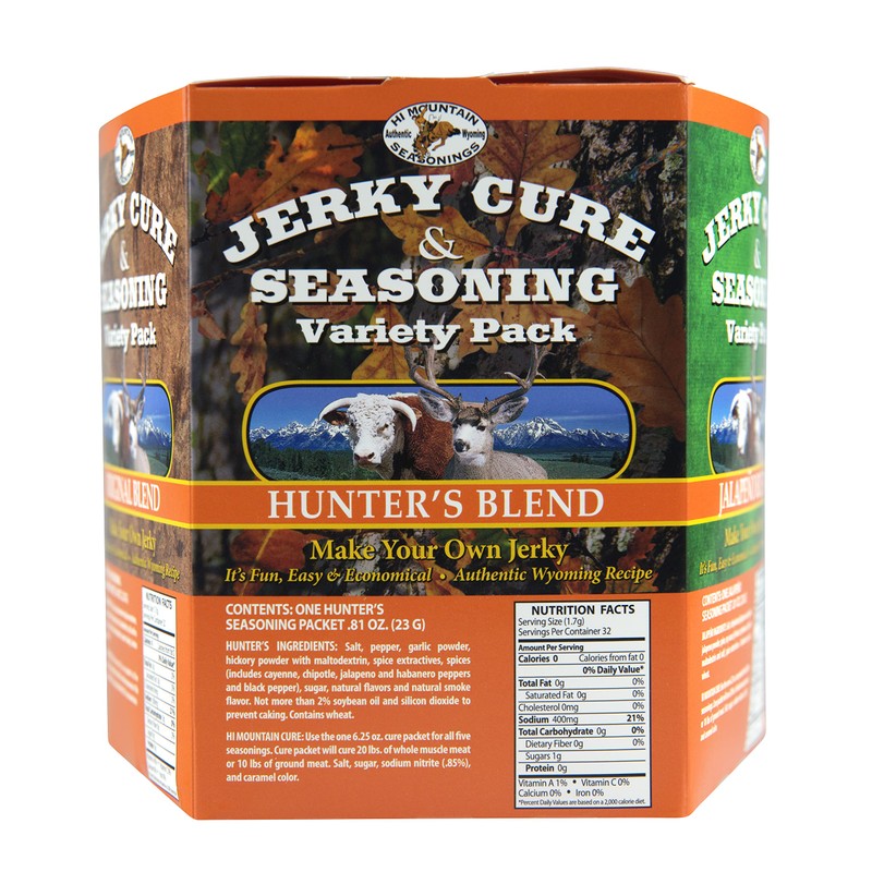 Hi Mountain Jerky Seasoning and Cure Kit | VARIETY PACK