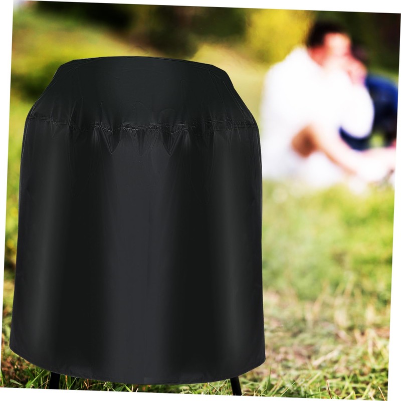 Mipcase BBQ Grill Cover Outdoor Round Fire Pit Protector for