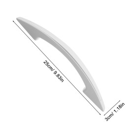 CIYODO Replacement Freezer Door Handle Freezer Door Handle Refrigerator Freezer Door Handle Plastic Freezer Door Handle Replacement Refrigerator Door Handle