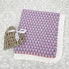 Crochet Pattern for Babies Blanket, Babys Blanket Crochet pattern, Aran
