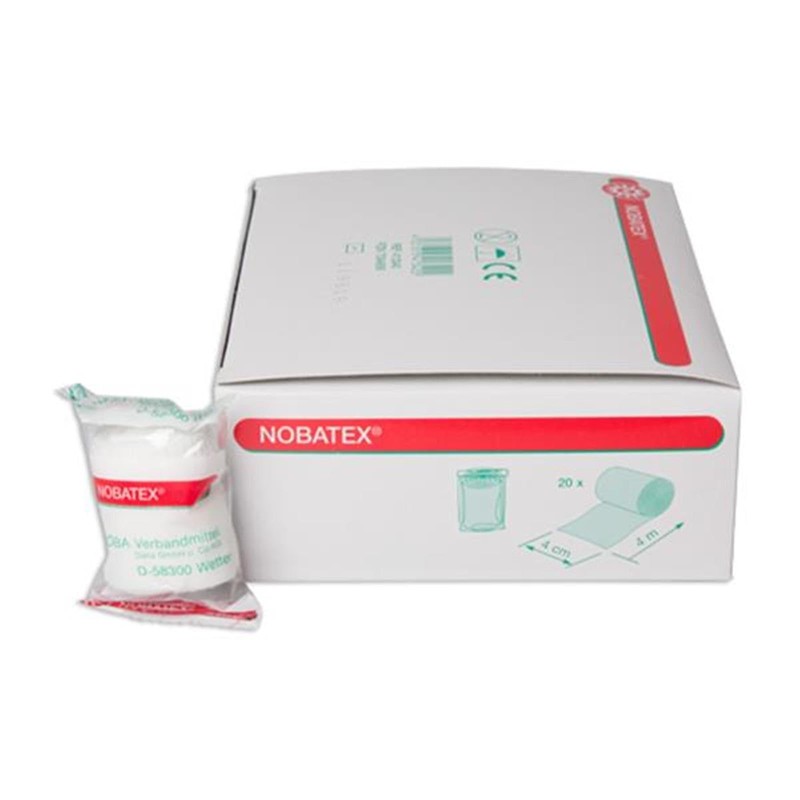 Nobatex Elastic Gauze Bandages in Foil Pack of 20 4