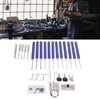 Rustproof Lock Set Stainless Steel Hanging Lock with Keys Outdoor