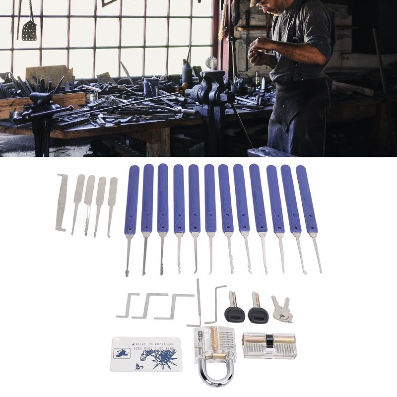 Rustproof Lock Set Stainless Steel Hanging Lock with Keys Outdoor