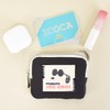 Mini Flat Pouch with Carabiner Patch, Woodstock (SPC-1301)