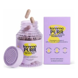 Probióticos Vaginales Piña Vitamina C 60 Cápsulas Mujer