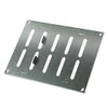 200x150 mm (8x6") Sliding Grille Made of Sheet Steel, galvanised