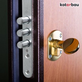 KOTARBAU® Door Lock Front Door with Bolts 160 x 50 mm Door Mortice Lock Cylinder Steel Door Lock Cylinder Front Door Lock Garden Door Lock Gate Lock