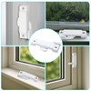 Window Sash Lock,Sliding Window Locks,Windows Latch Replacement,2-1/4'' Mounting Hole Centers