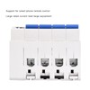 Intelligent Circuit Breaker, WiFi 4P Wireless Remote Control Switch, 25A