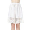 BEAUTELICATE Skirt Extender Half Slip with Lace Trim 100% Cotton