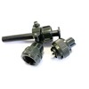 MS3106A10SL-4S Industrial Circular Connector, MIL-DTL-5015 Series Threaded Connector 2 Pin