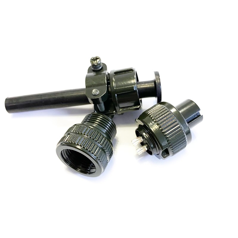 MS3106A10SL-4S Industrial Circular Connector, MIL-DTL-5015 Series Threaded Connector 2 Pin
