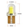 10 Pz Led T10 2 Smd Led Cob Automotriz Tipo