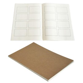 Felimoa Storyboard Notebook, 4 Frame Manga, A4 Manuscript Paper, 64 Sheets, Set of 2