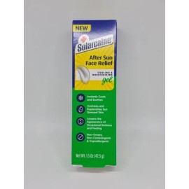 Solarcaine After Sun Face Relief Gel, Cooling & Moisturizing 1.5 Oz