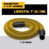 DeWalt DXVA19-2500 Ultra Durable Vacuum Hose Shop Vacuum Accessories 1-7/8",