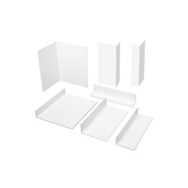 2 Metres | Corner Profiles | Angle Une-Selike | Selection | 3-4 mm | PVC | HJ 347