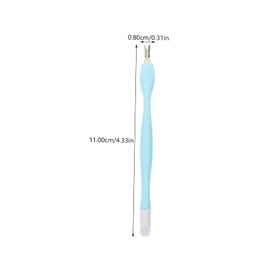 DECHOUS 15Pcs Dead Skin Forks Scissors for Professional Nail Care Dual Ended Cuticle Remover Tools Practical Easy to Use Manicure Kit for Relaxing Nail Treatments