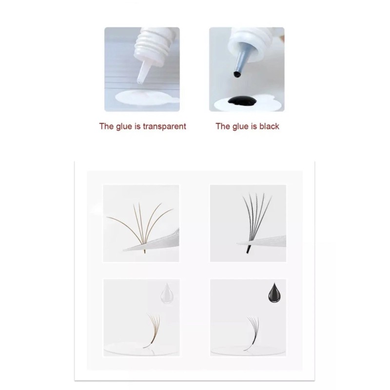 NATUHANA Eyelash Extensions Max Bond Glue 5ml /Adhesive 0.5 Sec
