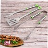 LABRIMP 1set Professional Grill Fork BBQ Tool Kit for Outdoor