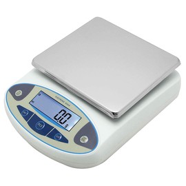 CGOLDENWALL Lab Scale 10kgx0.1g Digital Precision Scale Electronic Balance Laboratory Weighing Industrial Scale Kitchen Counting Scale Scientific Scale Calibrated 110V (10kg, 0.1g)