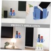 DOITOOL 3pcs Wall Mount Remote Storage Box Phone Holder for