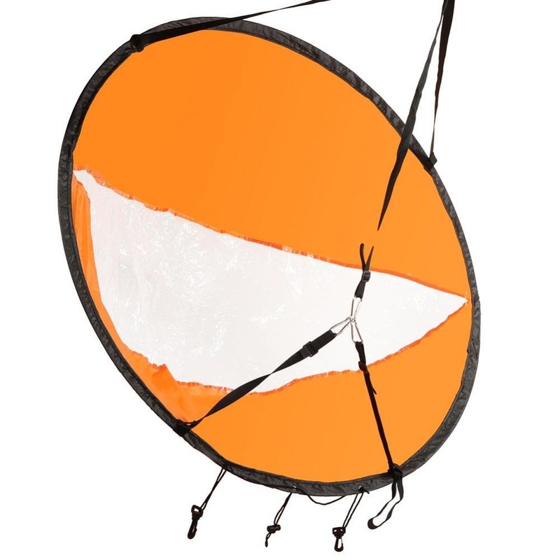 Kayak Wind Sail, 42inch Portable Folding Downwind Wind Sail Kit