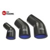 4-ply Silicone Joiner 45 Degree Bend Reducer Elbow Turbo Hose