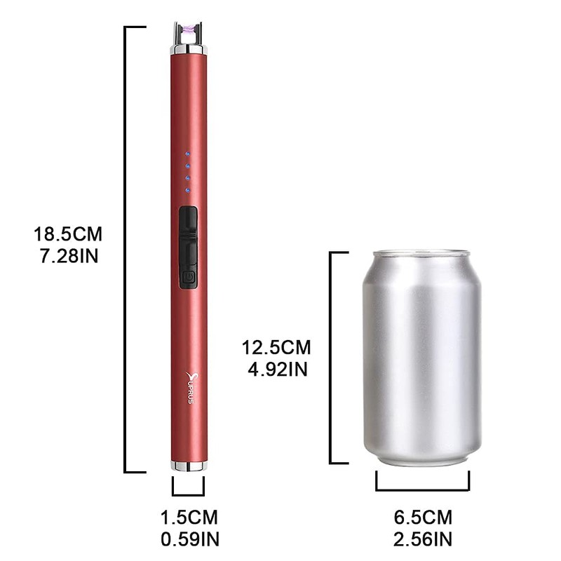SUPRUS Electric Lighter Candle Type C Rechargeable Lighter with Upgraded