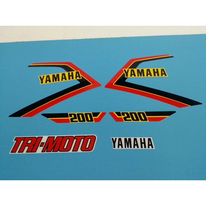 YAMAHA YTM200 TRI-MOTO 1983 DECAL DECAL GRAPHIC SET(#*Y55)