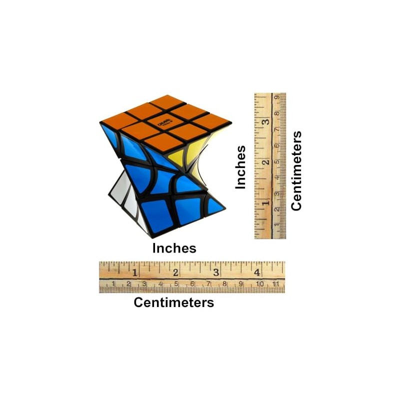 Calvin's Puzzles Eitan's Twist Cube - Black Body