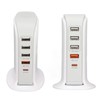Phone Charging Stand Adapter USB Charging Station Multi Port Charging