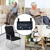 Wheelchair Bag with Pockets Reflective Strips Armrest Side Bag for