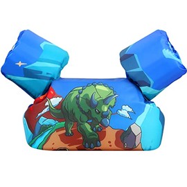 Toddler Swim Vest for 20-30+ lbs Kids, Baby Swim Floaties, Swimming Water Wings, Puddle Pool Swimmes Jumper for 1-3 Years Old Girls Boys