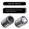 Ajxn 5 PCS Dog Paw Style Tubeless Valve Cover, 0.62"