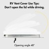 ONLTCO Expert RV Vent Lid Replacements (2-Pack) - Universal Fit